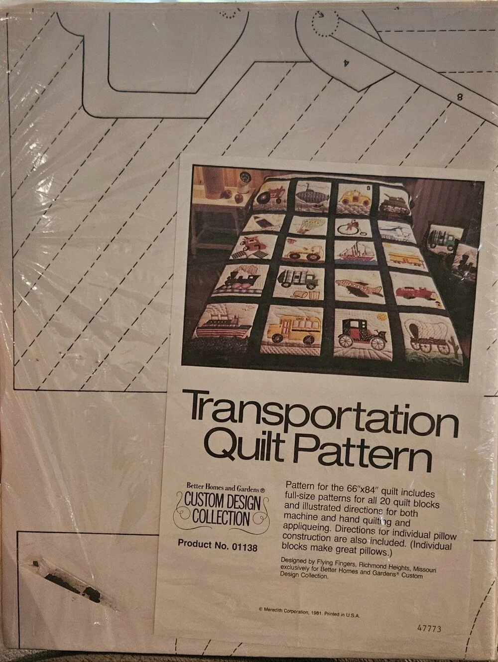 Better Homes And Gardens Transportation Quilt Pattern